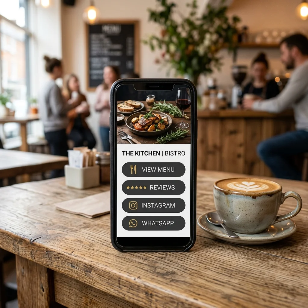 Restaurant / Café Hub UI