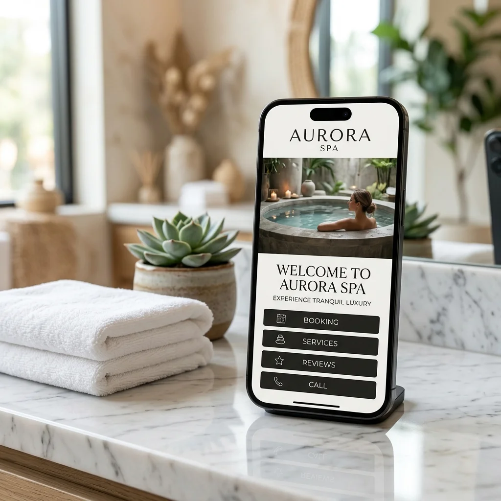 Salon / Spa Hub UI